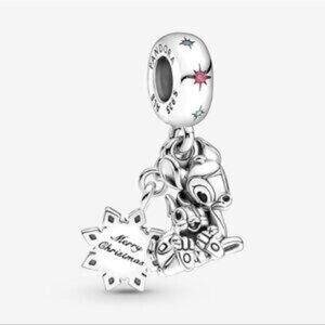 Authentic Pandora Disney Bambi & Thumper Dangle Charm